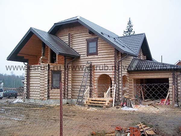 Строительство и отделка сруба дома