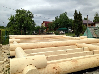 сруб бани