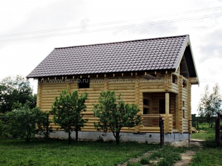 сруб бани