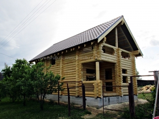сруб бани