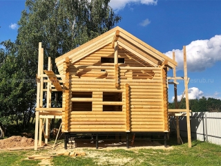 Дом из ОЦБ Москва Кленовское фото Чубарово