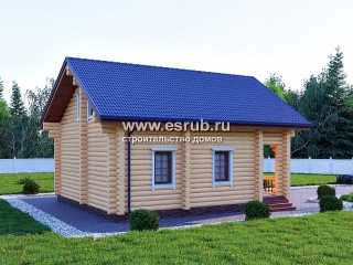 Проект дома 58 сруб фото