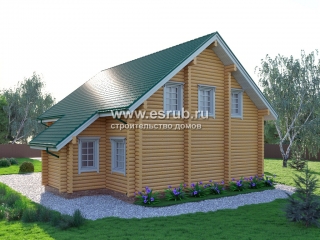 Проект дома 62 сруб фото